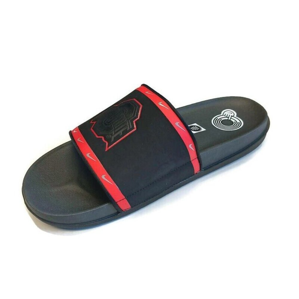 Nike Offcourt Slide Sandal Mens Size 9 Ohio State Buckeyes Cushioned Strap - Picture 4 of 10